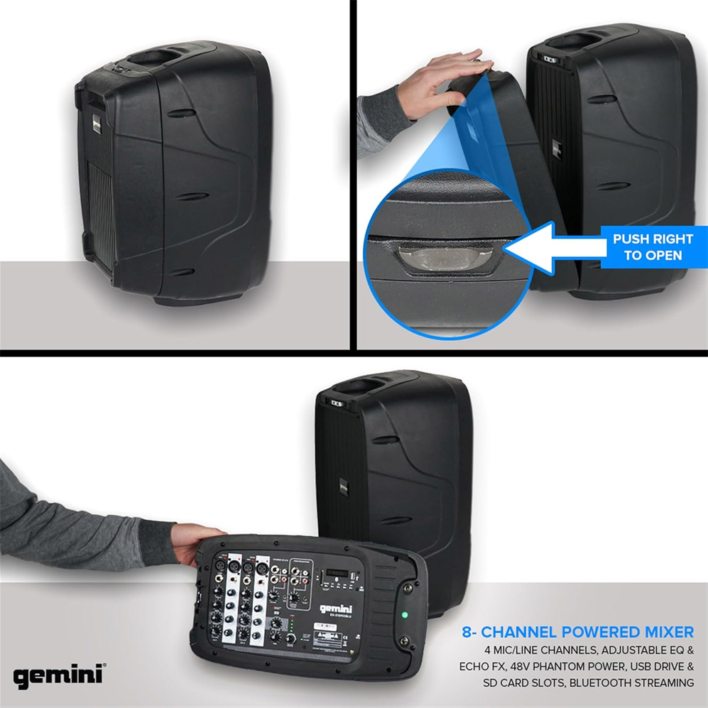 Gemini ES-210MXBLU-ST